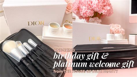 dior gold gift|dior platinum birthday gift.